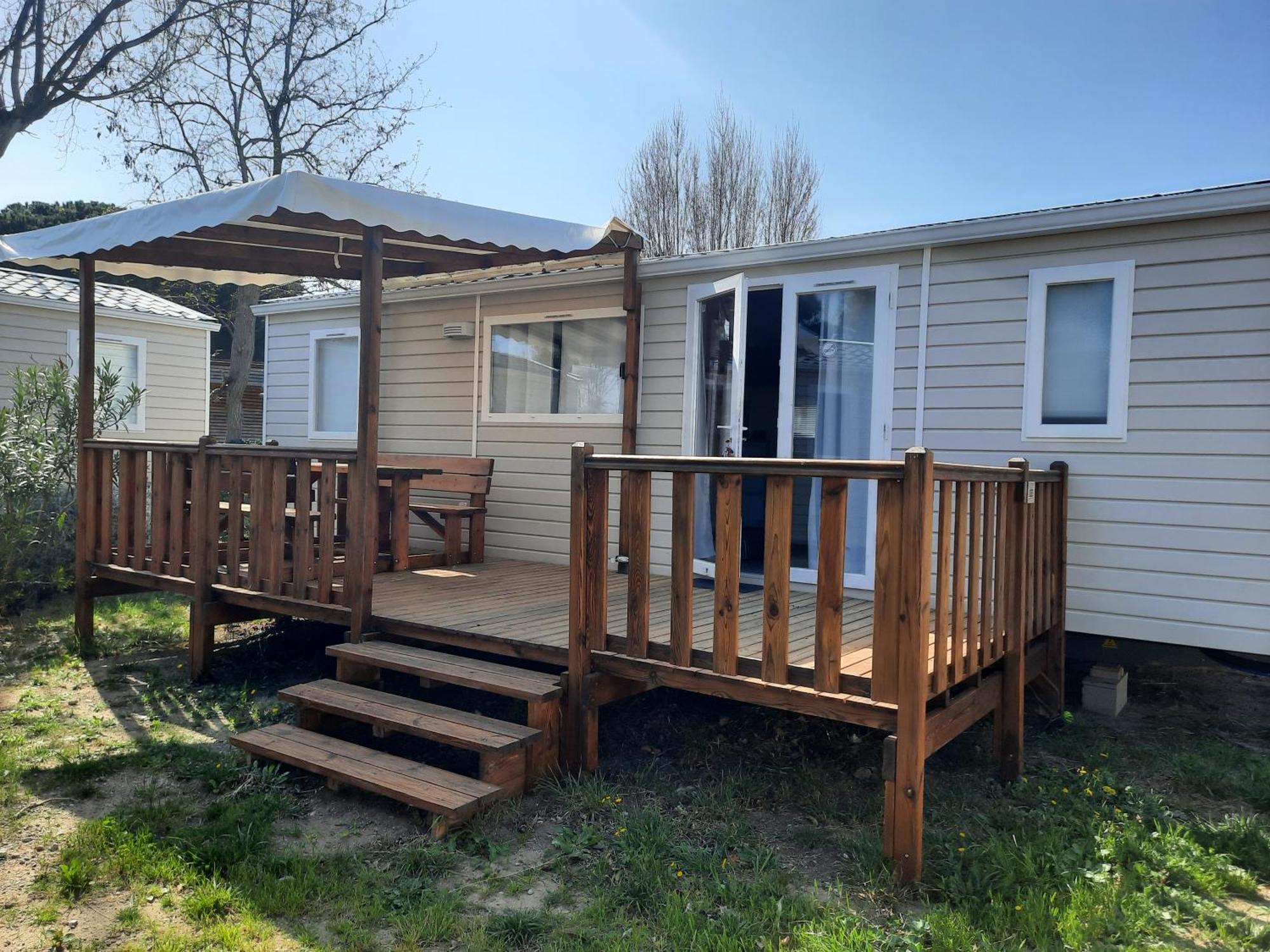 נרבון Mobilhome Clim La Falaise 4 Etoiles מראה חיצוני תמונה